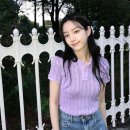 폴로 반팔 니트 민트색 직구 후기 :: 폴로 이유비 반팔 니트