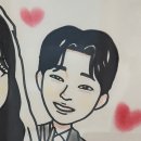 그림그리는 | 베냐민캐리커쳐 기념일선물 추천 그림그리는베냐민 수작업 캐리커쳐 후기