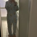 스파오 망그러진 곰 키즈 잠옷 후기 착샷(수면 파자마, 긴팔 파자마)