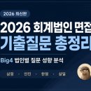 한영상사 - 영덕군 | [공지] 2026 회계법인 면접 기출질문 총정리 | Big4 법인별 질문 성향 분석