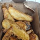 교촌치킨 서울용강점 | 교촌치킨_오랜만에 먹어본, 허니콤보웨지감자세트 맛있네요.