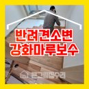 미래시티빌 | 능곡 강화마루 보수 반려견 소변 방하나 철거 시공