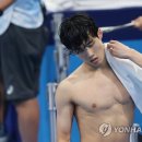 [올림픽] "메달 주고 싶을 정도"..NHK가 칭찬한 황선우의 역영 이미지