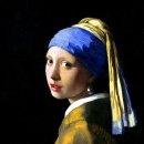 요하네스 베르메르[Johannes Vermeer1632~1675]의 &#34;진주 귀걸이를 한 소녀&#34; 이미지