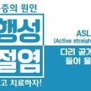 [무릎관절(인공관절) 수술 후 재활운동]_5.ASLR (Active straight leg raise) 다리곧게 펴고 들어 올리기 이미지