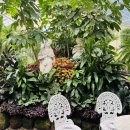 정원산책 카페 이미지