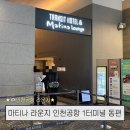인천공항1터미널역 앞 | 마티나 라운지 인천공항 1터미널 동편 이용후기 (위치, 이용시간, 음식, 가격)