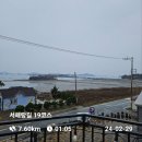 서해랑길 목포 19코스 (8차) (용해동 주민센터~청계면 복합센터) ☆달리기일지 24~25~2~☆