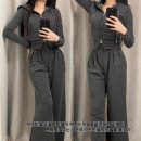 후드롱골 | 여성 기모 트레이닝세트 허얇골넓 편한데 라인은 놓치기 싫을때