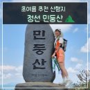 정선 민둥산 등산 코스 1코스 증산초 정상 돌리네 왕복 백패킹 금지 정보