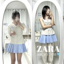 044 | [ZARA] 자라 콤비 포플린 미니 원피스 후기 (2304/165/044)
