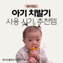 아기 치발기 사용시기(앙쥬, 실리만, 잼잼, 콩제슬레드, 손목치발기)