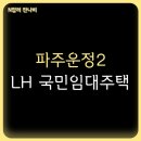 파주 운정 휴먼시아 가람마을 아파트 LH 국민임대주택 예비입주자 모집