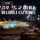 1065 | 김포 - 도쿄 하네다 아시아나 OZ1065 탑승 후기