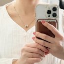 에르메스 목걸이 미니 팝아슈 실버 파라듐 블랑 화이트 착샷 후기