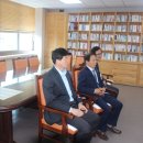 안동교구장님 의성군청 방문 이미지