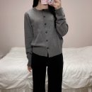 155 | 미쏘 에센셜 라운드넥 니트 가디건 후기 (ft. 155cm 키작녀 착용샷)