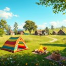 진밭골향기관광농원 야영장 | ✨ 조용함 속 힐링! 시골 마을 감성 캠핑장 BEST 10 ✨