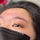 도계동자연눈썹 잘하는 곳 &#39;김다영뷰티&#39;에서 눈썹하고 왔어요(콤보/고등학생/전후비교o)