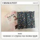 후기] 닥터투데이 37.5 한방허브 허브 허리복부 찜질팩 대형 네이비 온열복대