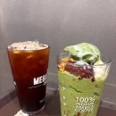 컴포즈커피안산한대점 | 메가커피 여름 신메뉴 말차 젤라또 팥빙 비교 내돈내산 솔직후기