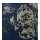 조광정 | 강화 제적봉 평화 전망대에서 본 북녘땅.