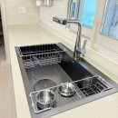 수정청소-01수련관 | 벨라고 오키 느와 ESQN858 블랙 사각 싱크볼 설치/ 원주 반곡모아엘가 주방 리폼