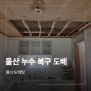 우방유화아파트경로당 | 울산 천장 누수 복구 도배 공사 후기