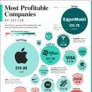 순위: 부문별 가장 수익성이 높은 미국 기업 이미지