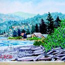 풍경수채화 이미지