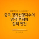 [2019.03.18 KB MORNING BRIEF] 중국 경기선행지수의 양적 후퇴와 질적 진전