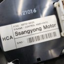 쌍용 코란도C 공조기 68710-34120 AUX USB 모듈 서랍포함 히터컨트롤 이미지