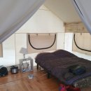 위크온 글램핑 | 딸이랑 강쥐랑, 비 오는 날의 포천 캠핑｜위크온 글램핑 솔직후기