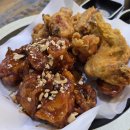 옛날시장통닭비산점 | 통영 중앙시장 맛집 무전통닭 옛날 치킨 후라이드 양념 반반치킨