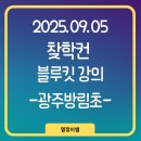방림초등학교 | 2025.09.05.14:30~16:30 찾학컨 블루킷 강의 후기