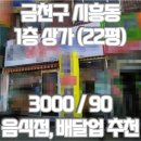 JS산업정보기술컨설팅앤부동산공인중개사 | 서울시 금천구 시흥동 1층 상가 임대 / 약 22평 / 저렴한 월세 / 대로변 / 현 음식점 / 주거 밀집 지역...