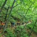 고성 소똥령 옛길 칙소 폭포 이미지