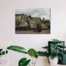 동경 무도장 | [아트다 프린트] &lt;오두막 앞에서 땅을 파는 여자 농부&gt; 명화 아트 고흐 그림 캔버스 액자