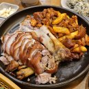 족발야시장우두점 | 춘천 우두동맛집 족발야시장 :: 반반족발, 주먹밥 솔직후기