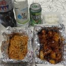 대전 대동신흥점 꾸브라꼬 숯불 두마리 치킨 (양념구이 매운맛+우동사리+콜라)
