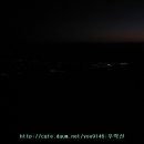 설악산에서 바라본 속초시 야간전경(대청봉, 중정대피소, 소청봉에서) 이미지