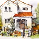 일상풍경 어반스케치 이미지