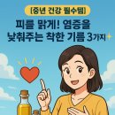 [중년 건강 필수템] 피를 맑게! 염증을 낮춰주는 착한 기름 3가지✨ 들기름 올리브유 불포화지방 이미지