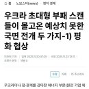 권력형 부패 스캔들로 국면전환된 우크라 평화협상-기사 작성에 챗GPT를 이용해 보니.. 이미지