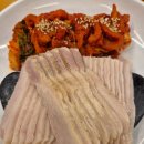 아리랑빌딩 | 잠실새내 점심 맛집 박만배아리랑보쌈 잠실새내점, 김치보쌈 소자와 서비스 막국수 후기