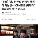 “北, 한반도 분쟁시 핵공격 가능성…ICBM으로 美타격” 이미지