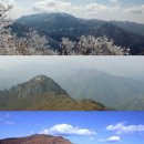 우리나라의 아름다운 산 계절별 등산 코스 & 지도 이미지