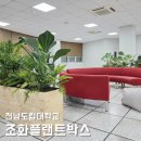 전남도립대학교 | 조화조경업체, 맞춤제작 인조식물 플랜트박스 전남도립대학교 인테리어