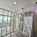 (의)성덕의료재단 간절곶자연병원 | 울산 업체시공 간절곶자연요양병원 식당 가벽설치로 방 3개 만들기, 휴게실 하단 단 작업 (울산온인테리어)