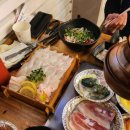 조개까는 삼겹살 이미지